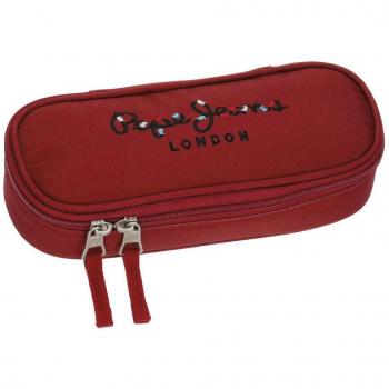 Pepe Jeans Harlow Neceser de Viaje, 22 cm, 0.99 litros, Rojo
