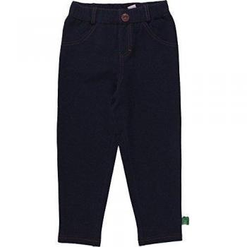 Fred's World by Green Cotton Denim stretch leggings-leggings Niños    azul