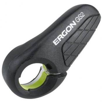 Ergon Acople Manillar Derecho GS2 Negro - Acople puños Ergon GS2 derecho negro - Ergon GS2/GFK Right Side Bar End