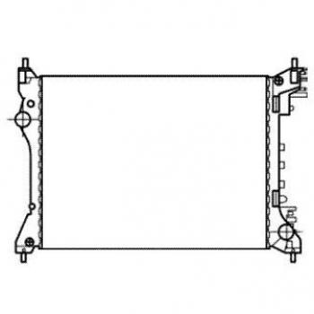 Van Wezel 1002117 radiador de refrigeración del motor