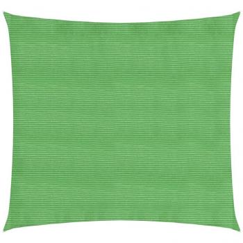 Toldo de vela HDPE 160 g/m² Color Verde Claro 2x2 m