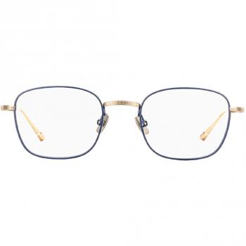 Etnia Barcelona Harrow GDBL Men's Eyeglasses Blue Size 49 - Frame Only, Free Lenses, HSA/FSA Insurance, Blue Light Block Available