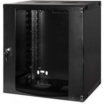 Logilink 12U 540X450Mm Caja De Pared Simple, Desmontada, Gris Oscuro, Paquete Plano