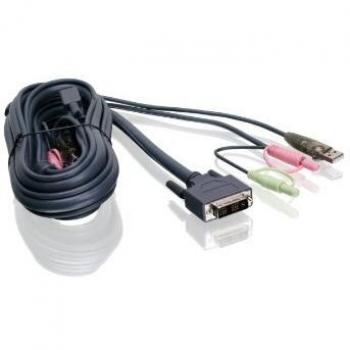IOGEAR G2L7D02UI Cable para Video, Teclado y ratón