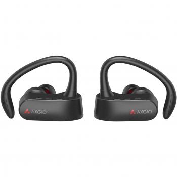 Auriculares Bluetooth Inalámbrico,Axgio AH-T1 Auriculares Deportes Estéreo en oreja para Correr Earphones Cascos Deportivos de Manos Libres, para iPhone, iPad, LG, Samsung y Otros Teléfonos Móviles 