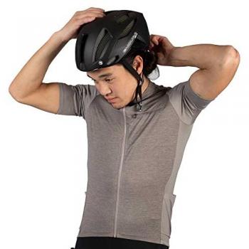 Maillot de manga corta Endura GV500 Reiver para hombre, color gris fósil, talla S