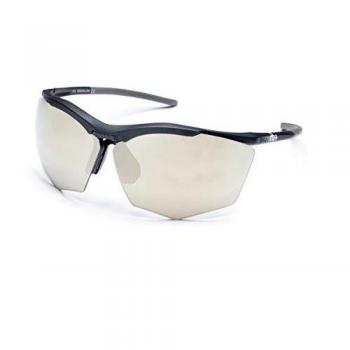 Zero Rh+ Sunglasses Super Stylus, Gafas / Máscaras Sportglasses Permanent Unisex - Adulto, Smoke Flash Light Gold/Silver + Naranja, One