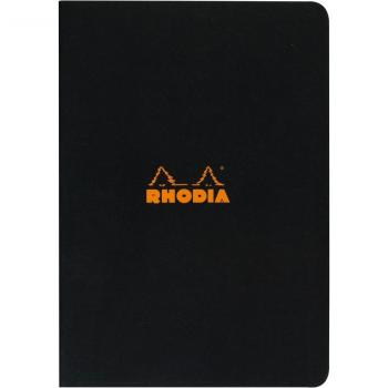 Cuaderno A4 Rhodia Classic 119169C - Líneas horizontales (8mm) - 21x29,7 cm - Color negro
