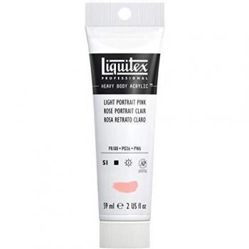 Liquitex Heavy Body - Tubo De Pintura Acrílica, 59 ml, Rosa Retrato Claro
