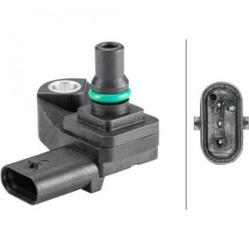 Sensor de presión de sobrealimentación HELLA 6PP 358 152-401, compatible con BMW Série 3, Série 5, Série 1, X1, X3, X5, X6, Série 4,