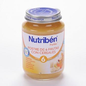 Postre de Frutas y Cereales Nutribén Junior 200g