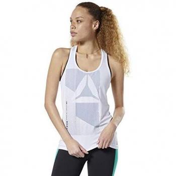 Reebok Ost AC Graphic Tank Camiseta Sin Mangas, Mujer, White, 2XS