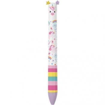 Bolígrafo Legami Unicornio 2 colores Clickkit26