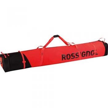 Rossignol Hero Ski Bag 2/3P Adjustable Bolsa de esquí, Unisex, Rojo/Negro, 190/220 cm
