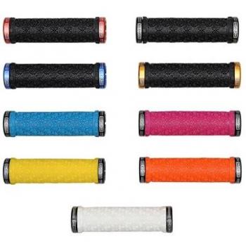 SB3 Logo Grip Manoplas para Bicicletas, Color Negro