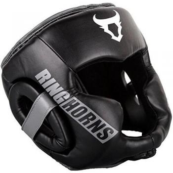 Ringhorns Unisex's Charger Headgear, Black, One size