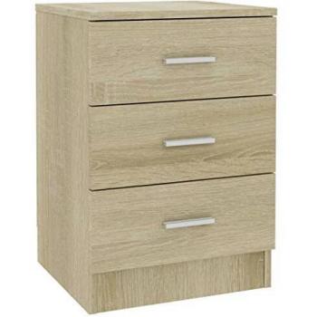 vidaXL Bedside Cabinet Sonoma Oak 38x35x56 cm Engineered Wood
