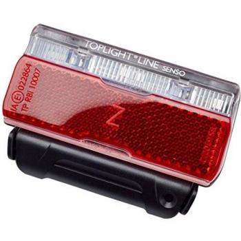 Busch + Müller Toplight Line - Luces para Bicicleta - Senso 80mm Negro 2018