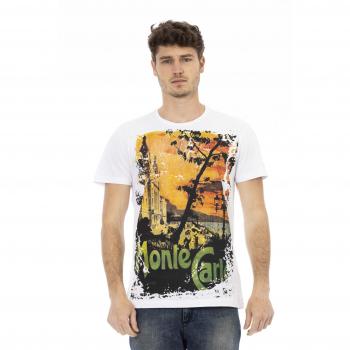 Trussardi Action White Cotton T-Shirt - L