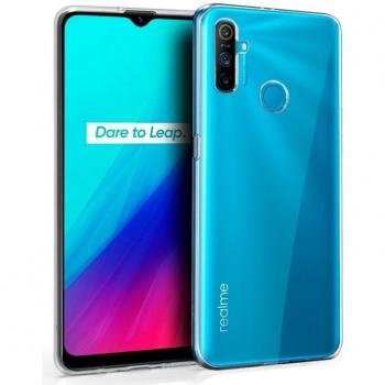 Funda COOL Silicona para Realme C3 (Transparente)
