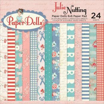 Photo Play Paper Photo Play doble cara Bloc de papel 15,2 x 15,2 cm) 2-julie Nutting muñecas de papel, 8 diseños/3EA, otros, multicolor