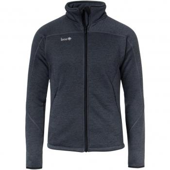 Izas Cerredo - Forro polar para hombre, color gris oscuro / negro, talla XXL