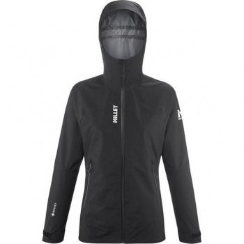 Chaqueta con capucha Millet Seneca GORE-TEX 3L impermeable negra mujer - S