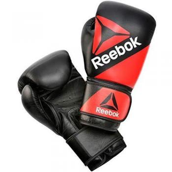 Reebok RSCB-10110RD-16 Guantes para Boxeo, Adultos Unisex, Rojo/Negro, 16 oz
