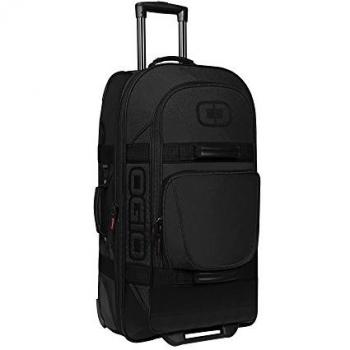 OGIO Bolsa de viaje Onu 29 Checked Stealth - Trolley con ruedas, color negro, tamaño único