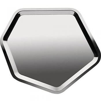 Alessi Territoire bandeja Hexagonal, plateado