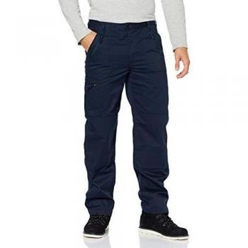Pantalón Hombre Regatta Pro Action Impermeable con Múltiples Bolsillos Talla 36 Azul Marino