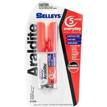 Selleys Araldite Everyday Epoxy Adhesive Glue 24mL