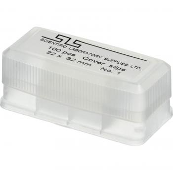 SLS Select MIC3222 Coverslips, No.1, 22 mm x 32 mm