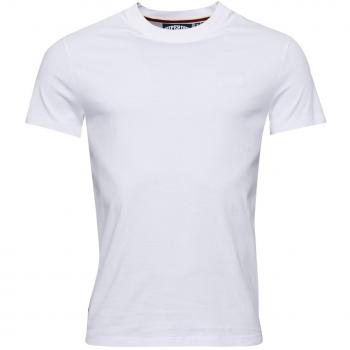 Camiseta de hombre en algodón orgánico Superdry con logotipo Essential y diseño de manga corta Vintage Logo bordado