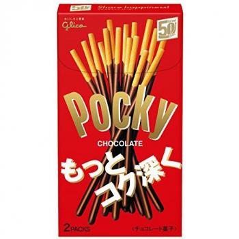 Pocky Classic Chocolate Biscuit Sticks - 72g