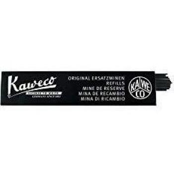 Portaminas Kaweco 1.18 mm HB - 12 unidades Negra