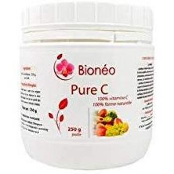 Polvo Puro de Vitamina C 100% - 250 g - Bioneo