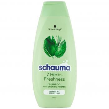Schauma Champú 7 Hierbas con 7 Extractos Herbales 400ml