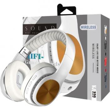 Auriculares Inalámbricos HIFI Bluetooth 5.0 Plegables con Micrófono y FM para Música, Compatibles con Samsung, iPhone, Xiami, PC y TV