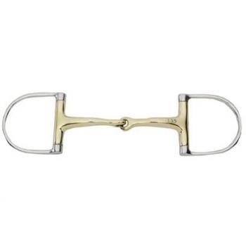 Bocado de Caballo Verdun Kavalkade KavalBit 16 mm D-Ring, roto simple