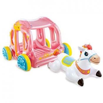 Intex 56514NP - Centro de juegos Hinchable Carruaje Princesa