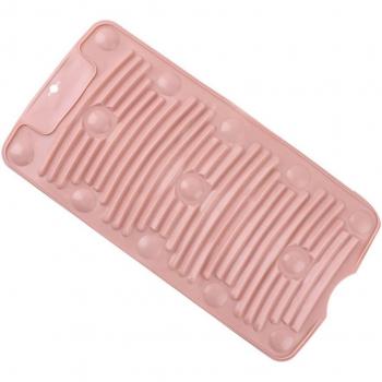 Tabla de lavar mini plegable portátil de silicona antideslizante, accesorios de lavandería, herramientas de limpieza para ropa