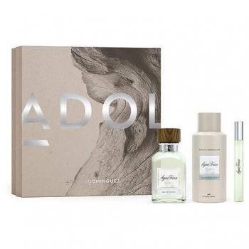 Adolfo Domínguez Agua Fresca Eau de Toilette Set Regalo para Hombre, Incluye EdT 120 ml + Miniatura 10 ml + Desodorante Spray 150 ml