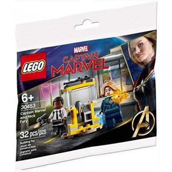 LEGO Super Heroes Capitán Marvel and Nick Fury 30453 - Juego de bolsas de plástico