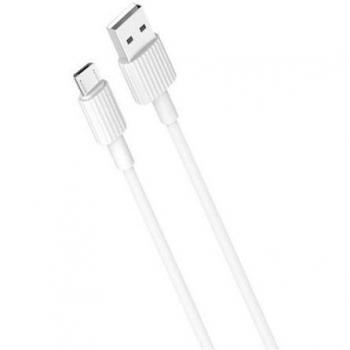 Cable USB-A Macho a MicroUSB 2.4A - Carga + Transmision de Datos Alta Velocidad - Longitud 1m
