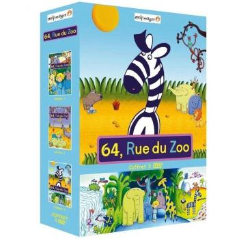 64, rue du Zoo - Coffret 3 DVD : Vol. 1 + Vol. 2 + Vol. 3 [Francia]