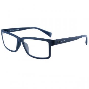 Italia Independent II 5108 021.000 Men's Eyeglasses Blue Size 55 - Frame Only, Blue Light Block Available