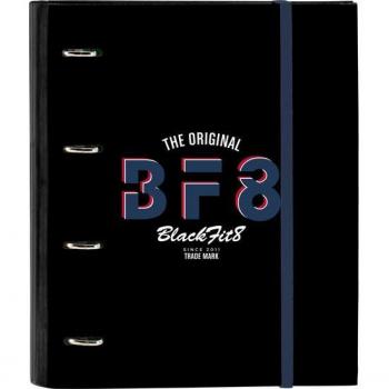 Blackfit8 Urban Carpeta de 4 Anillas de 35mm con Recambio Safta