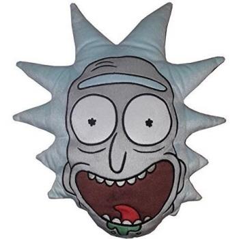 Rick y Morty 'Rick' Bordado Cojín de Felpa, poliéster, Multi, 36 x 8 x 40 cm
