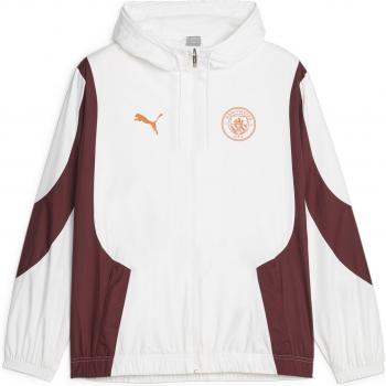 Chaqueta de Chandal Puma Prematch Manchester City Woven para hombre en color blanco